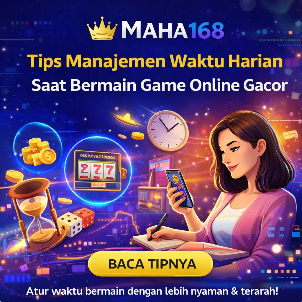 MAHA168 # Tips Manajemen Waktu Bermain Game Online Secara Seimbang